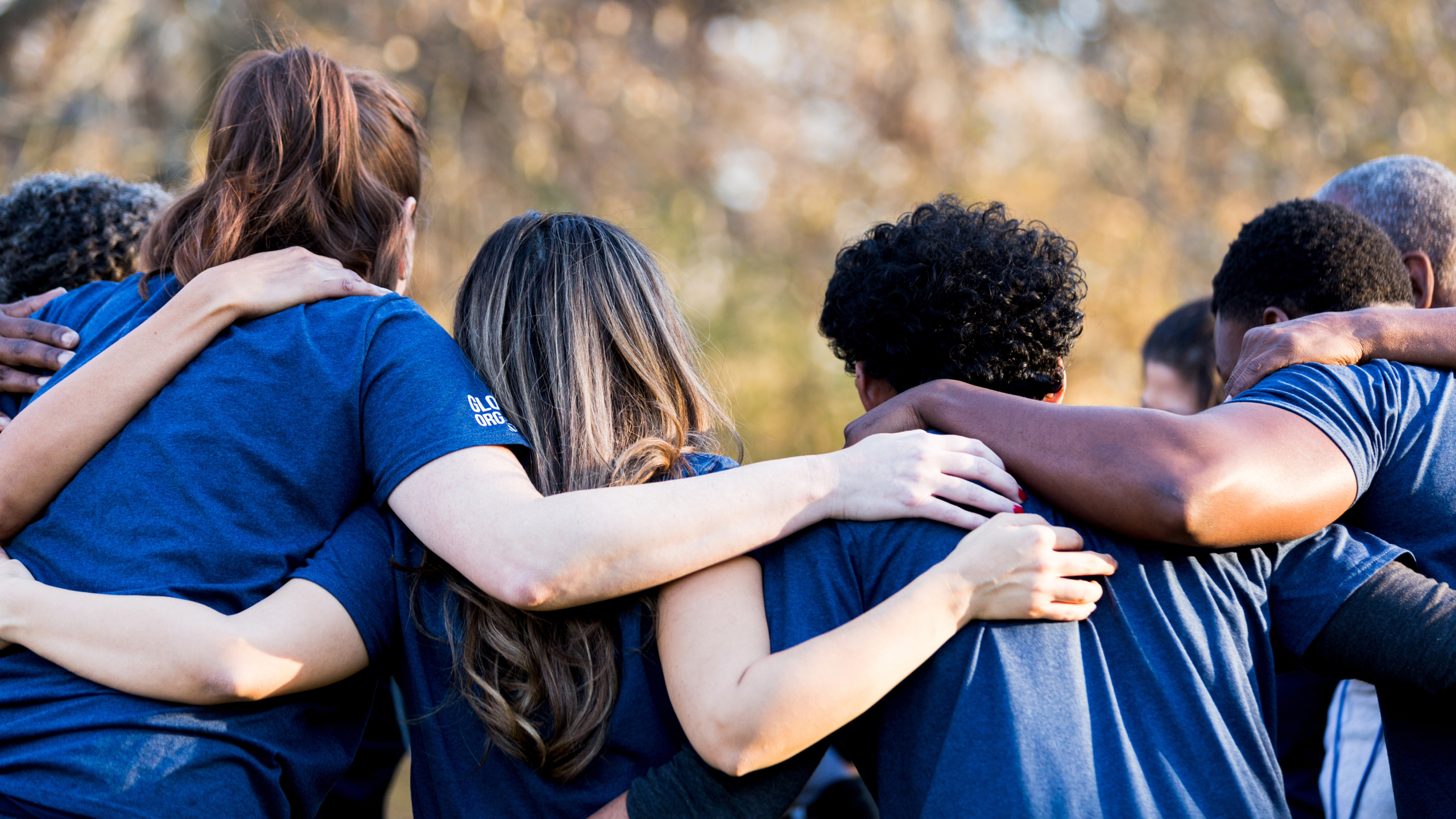 Group of people close together